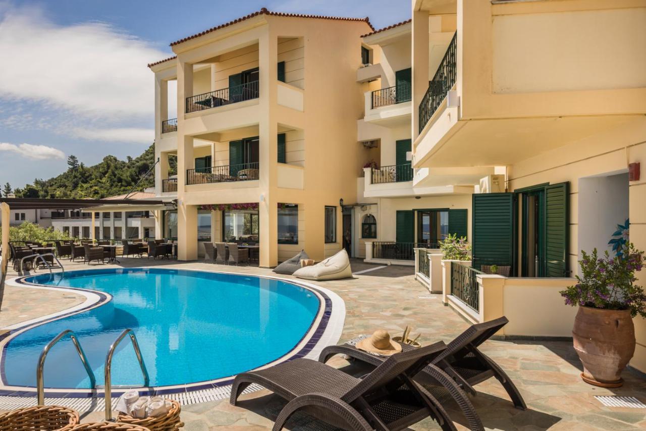 Griffon Kymi Hotel Previously Known As Valledi Village Kültér fotó