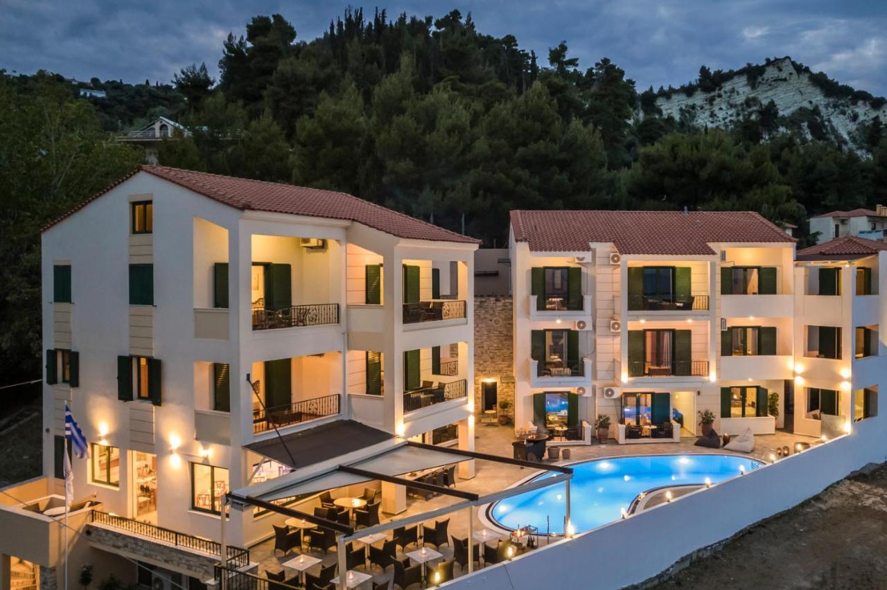Griffon Kymi Hotel Previously Known As Valledi Village Kültér fotó